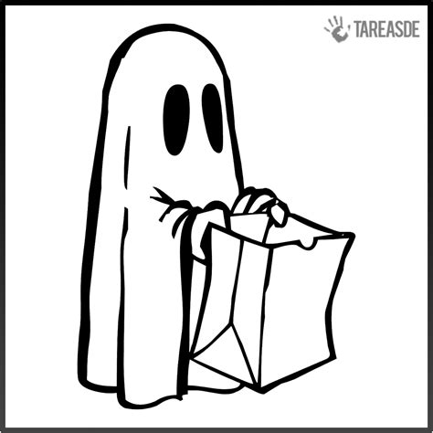 Dibujos De Fantasmas Para Colorear E Imprimir Aplicaciones Para Hacer