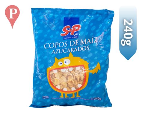 Cereal Copos De Maiz Azucarados Syp 240g Punto De Venta