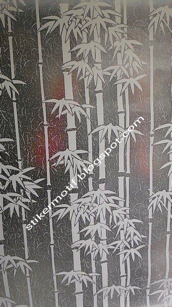 Jual Stiker Kaca Sticker Motif Bambu Di Lapak Cipta Kreasi Art Bukalapak