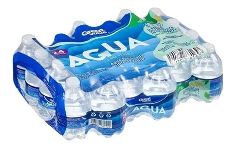 Agua Purificada Great Value 24 Botellas De 237ml C U MercadoLibre