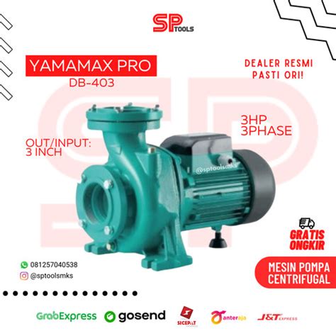 Jual Pompa Air Irigasi Centrifugal Hp Yamamax Pro Db Tp Db Tp