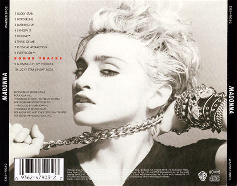 Madonnatheque Madonna The First Album Remastered