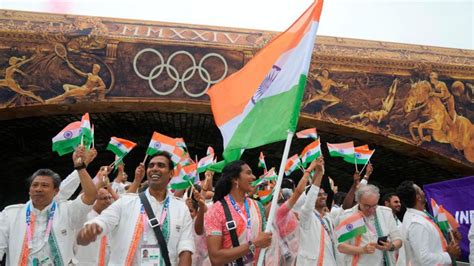 Paris Olympics Pv Sindhu Sharath Kamal Lead Indian Contingent At