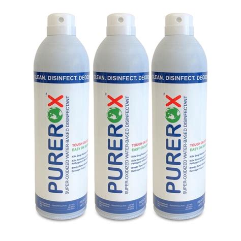 Purerox 14 Oz Unscented Disinfectant Liquid All Purpose Cleaner In The