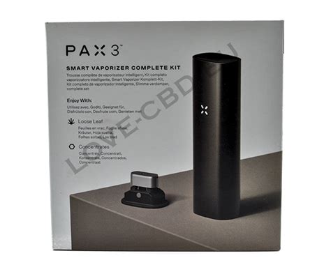 PAX 3 NOIR KIT COMPLET Love CBD