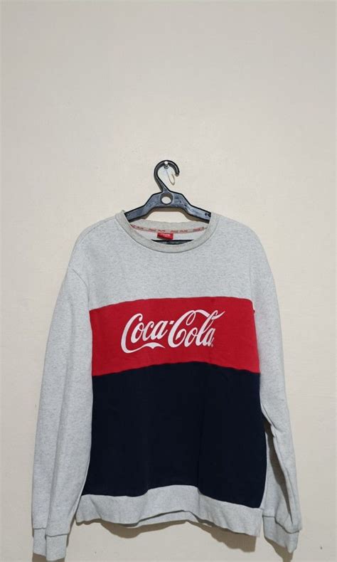 Original Coca Cola Crew Neck Men S Fashion Coats Jackets And