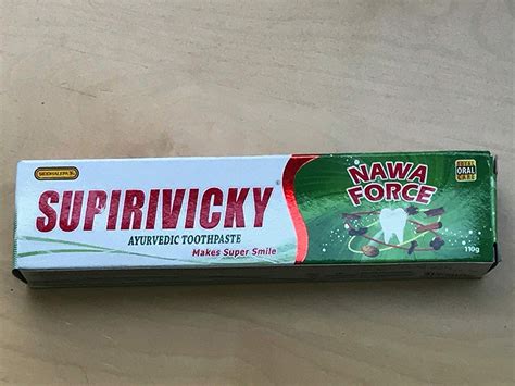 SIDDHALEPA Ayurvedic Herbal SUPIRIVICKY TOOTHPASTE Non Fluoride 110g Etsy