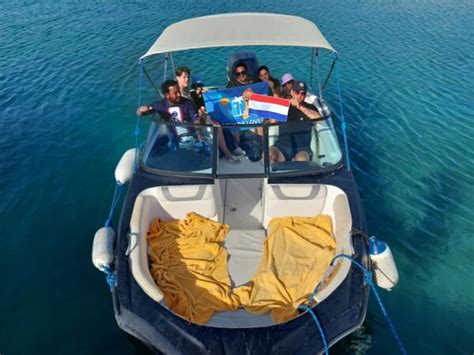 Privat Snabbbåtsuthyrning Till Dolphin House And Orange Bay Island Från Hurghada Hurghada Lovers