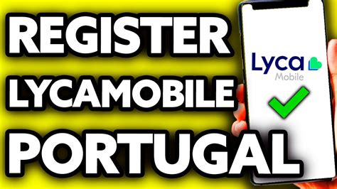 How To Register Lycamobile Sim In Portugal Step By Step Youtube