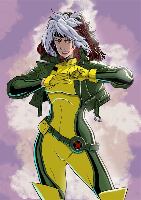 Rogue - X-men - Fanart by RodrigoSalles on DeviantArt