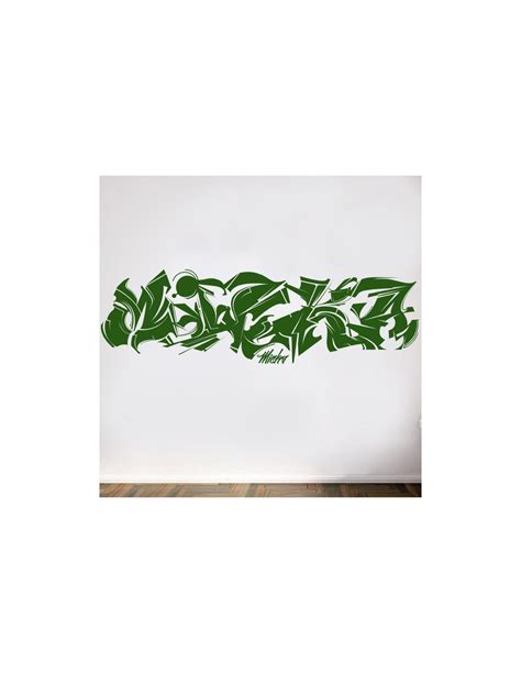 Sticker Pr Nom Personnalis Graffiti Wildstyle Stickers Muraux Graff Tag