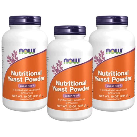 Now Foods Nutritional Yeast Powder 10 Oz Pack Of 3 Buy At Best Price From Mumzworld