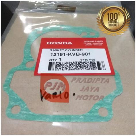 Paking Gasket Blok Bawah Vario Lama Karbu Ori Original Ahm Lazada