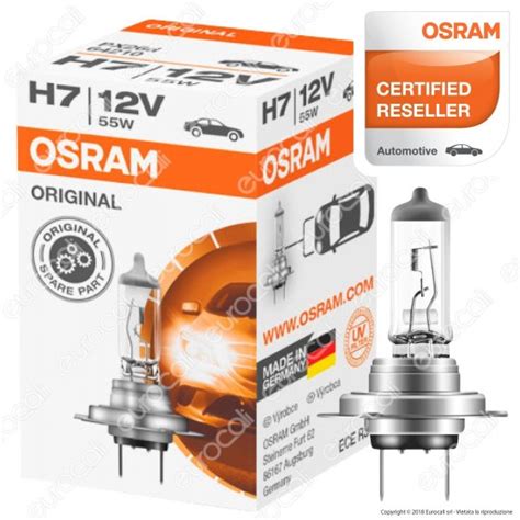 Lampadine Osram H7 Original Line