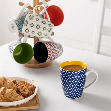 Amazingware Coffee Mug Set Ounce For Coffee Tea Cocoa Set Of