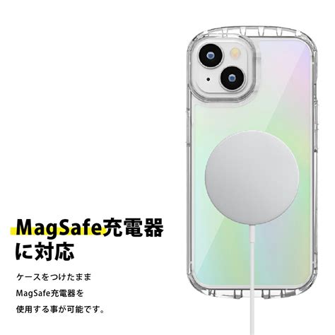 【楽天市場】iphone 14pro 14 13 ケース カバー オーロラ クリア 透明 Magsafe マグセーフ 耐衝撃 タフ ストラップホール クリアケース Iphone14pro