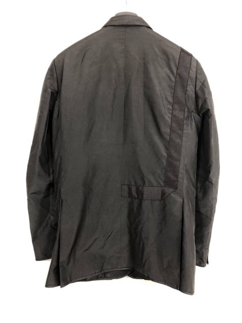 Helmut Lang 90s OG Archival Silk Grosgrain Detailed Jacket Grailed