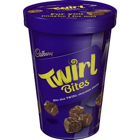 Cadbury Twirl Bites Tub 300g | BIG W