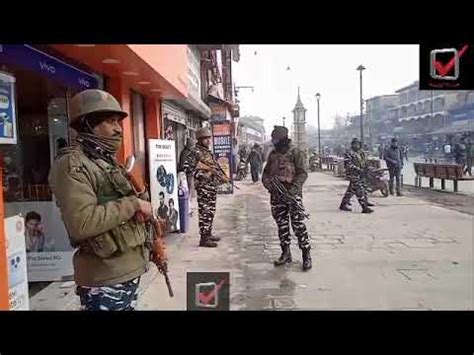 Security Beefed Up Across Kashmir Ahead Of Sc Verdict On Article