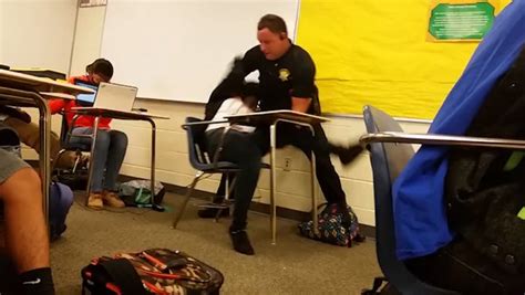 Police Officer Grabs High School Student The New York Times