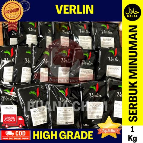 Jual Verlin Powder Drink 1kg All Variant Minuman Serbuk Varian Semua