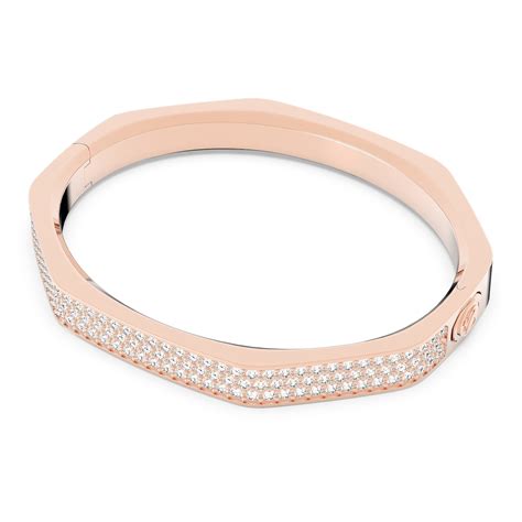 Swarovski Bracciale Dextera Forma Ottagonale Pavé Placcato Oro Rosa Swarovski5652338 Da € 17550