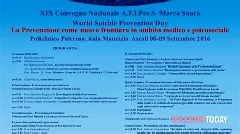 World Suicide Prevention Day Il Convegno Al Policlinico Paolo