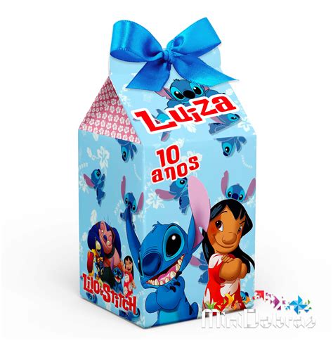 Caixa Milk Lilo Stitch MiniDobras