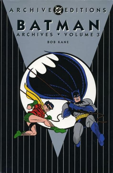 Batman Archives Vol 3 Collected Dc Database Fandom Powered By Wikia