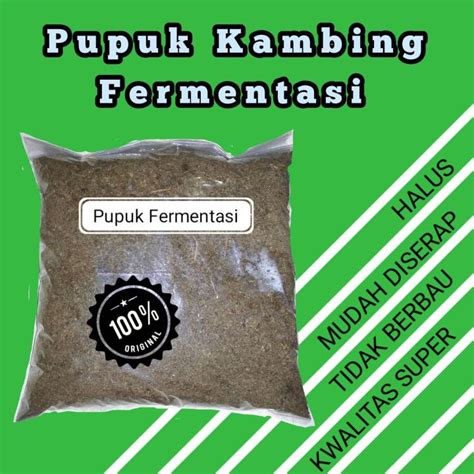 Pupuk Kambing Halus Fermentasi Lazada Indonesia