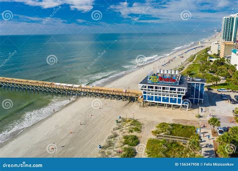 Nd Ave Pier Myrtle Beach Sc Stock Photo Image Of Shore Travel