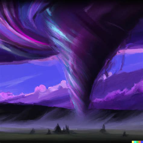 Giant Purple Tornado Digital Art By Photonpheonix On Deviantart