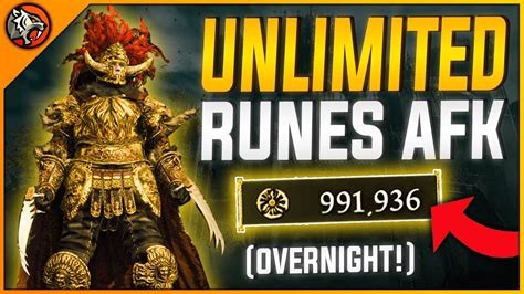 Elden Ring 1 2 Million Runes OVERNIGHT AFK Farm NEW Unlimited Rune