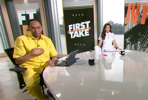 Stephen A Smith Leaves Molly Qerim Stunned With Outfit Choice As First