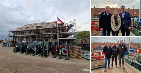 Hoogste Punt Viering 27 Appartementen Theresiakwartier BanBouw