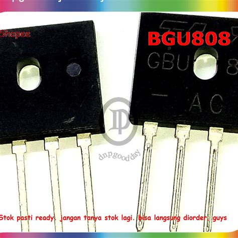 Jual Dioda Sisir 8a 800v Gbu808 4pin Bridge Rectifier Gbu 808 Diode