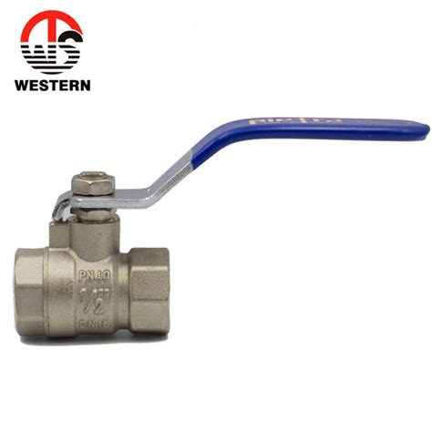 2 Inch Brass Ball Valve Pn40 Manufacturer And Supplier Western Fitting