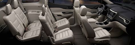 Interiors With Comfort And Versatility Suvs Gmc Life