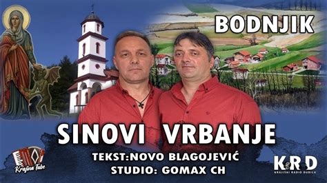 Sinovi Vrbanje Bodnjik Audio 2023 YouTube