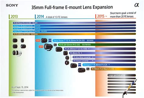 Roadmap Sony