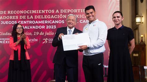 Entrega De Reconocimientos A Delegaci N Mexicana En Los Xxiv Juegos