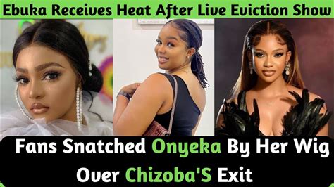 Ebuka Receives Heat After Live Eviction Show Fans Snatched Onyeka By