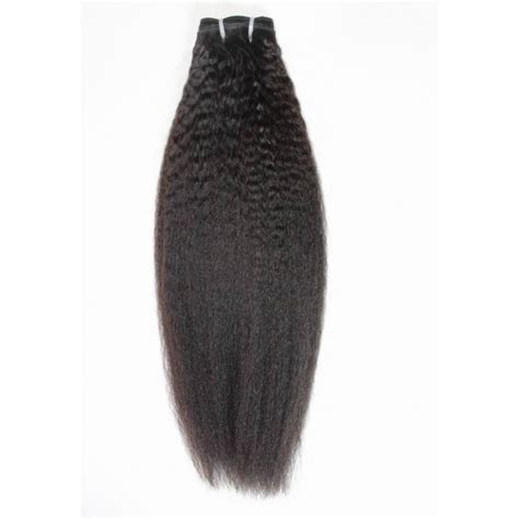 Single Donor East Asian Raw Virgin Kinky Straight Hair Hair