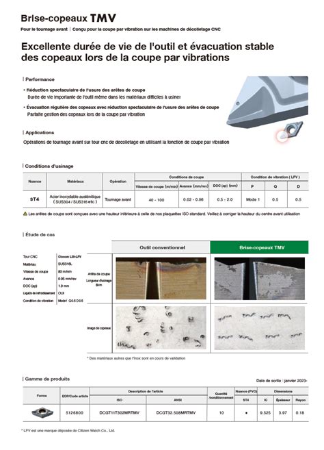 Brise Copeaux TMV MS OUTILLAGE