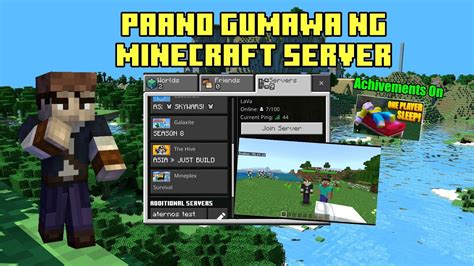 Paano Gumawa Ng Minecraft Server Sa Aternos On Pc Youtube