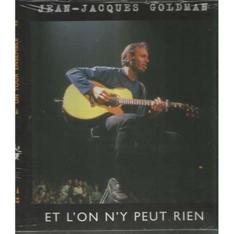 Et L On N Y Peut Rien De Jean Jacques Goldman CDS Chez Rockinronnie