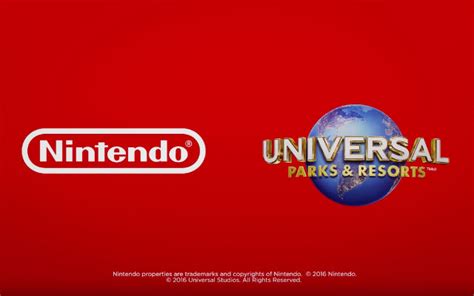 Nintendo Attractions Will Be Making Their Way To Universal Studios