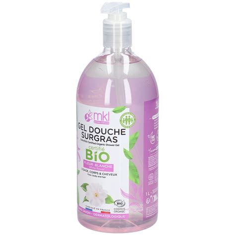 Mkl Gel Douche Certifi Bio Fleur Blanche Ml Redcare Pharmacie