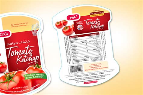 Tomato Ketchup Label Design on Behance