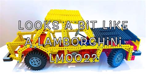 Suv Body For Car Chassis 853 From 1977 Moc Vintage Lego Technic Youtube